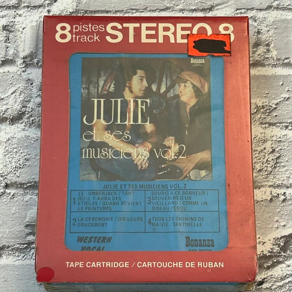 Julie et ses Musiciens – Vol. 2 8-Track 1970 Western Vocal Bonanza Canada